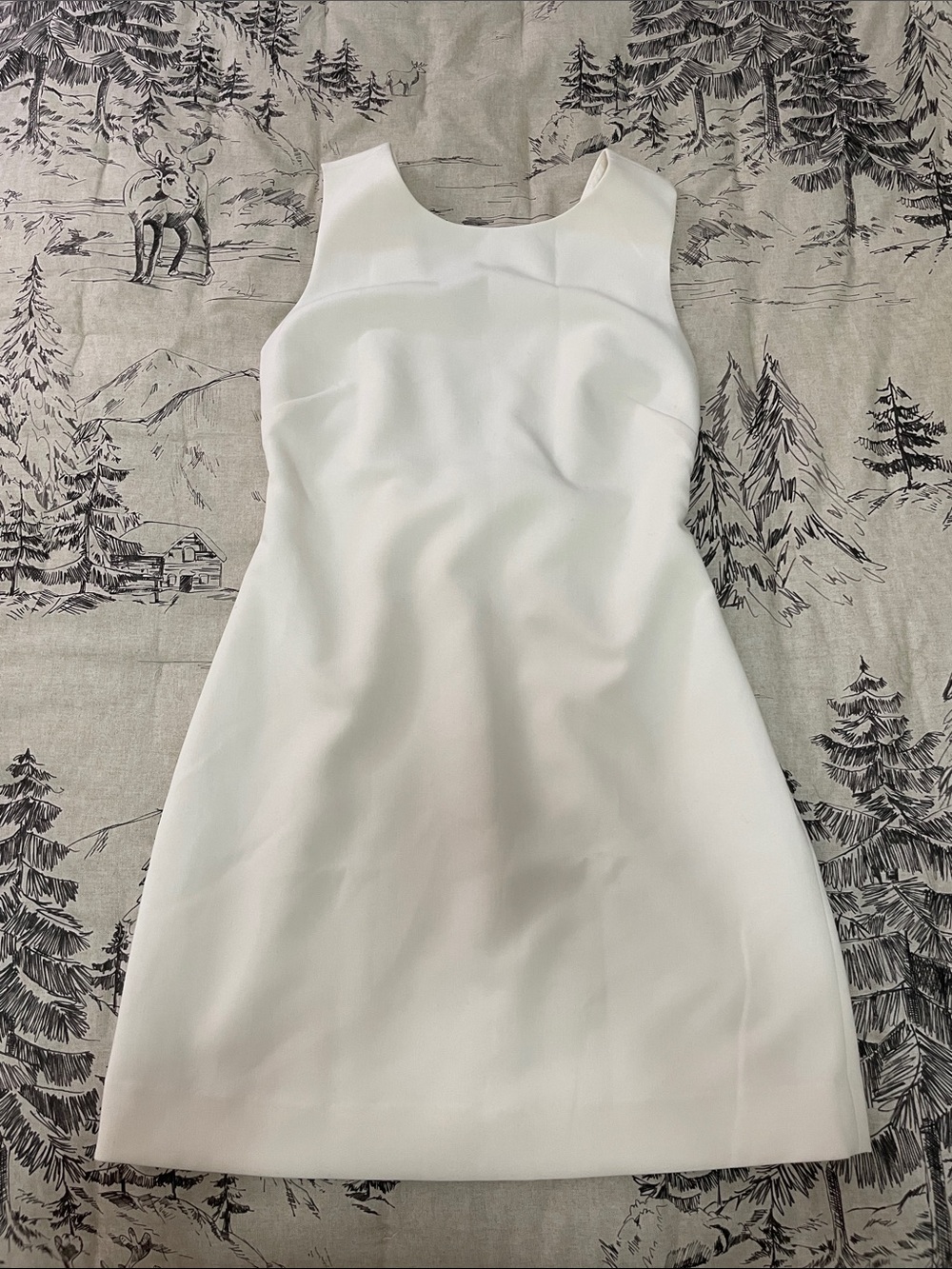 Favorite Daughter THE MEET CUTE DRESS S Ivory NWOT - Picture 2 of 7